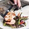 Reusable Non-Stick BBQ Grill Mesh Bag – Heat-Resistant Baking & Grilling Pouch for Outdoor Cooking