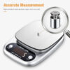 Digital Kitchen Food Scale – Multifunction Stainless Steel Weighing Scale (22lbs/1g Precision) for Diet & Cooking