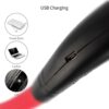 Portable USB Neckband Fan – Dual Head, Rechargeable Air Cooler with Colorful Lights & Aroma Function