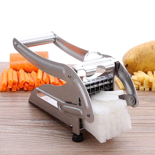 Stainless Steel Vegetable Cutter – Sharp & Durable Kitchen Slicer for Quick Prep