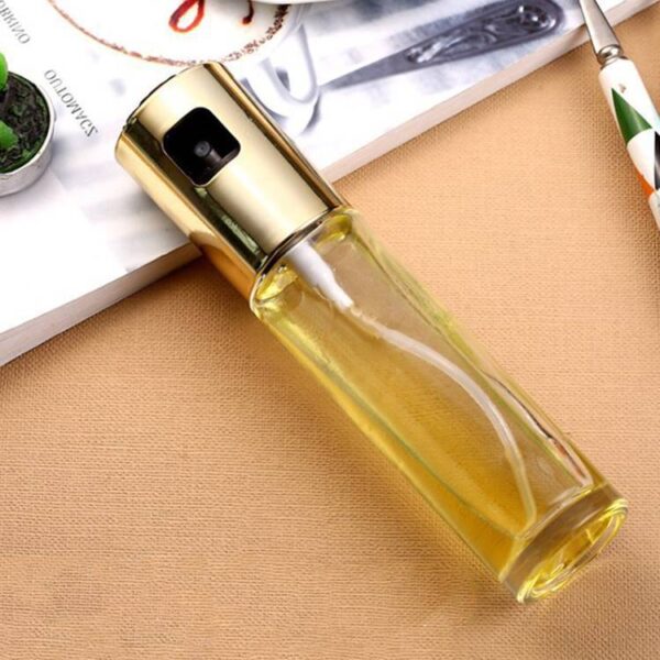 Oil & Vinegar Spray Bottle – Healthy BBQ and Kitchen Cooking Dispenser for Even Spraying