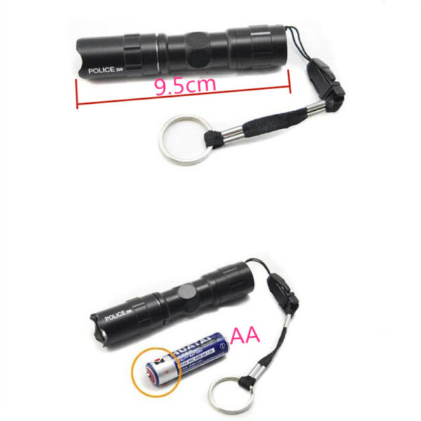 Pocket Aluminum Alloy LED Flashlight – Durable Torch for Everyday Use