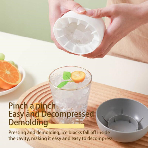 Silicone Mushroom Ice Mold – Easy-Release Ice Cube Maker for Frozen Drinks & Crushed Ice