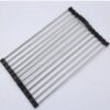 Folding Stainless Steel Sink Rack – Space-Saving Kitchen Drain Rack for Drying & Organizing