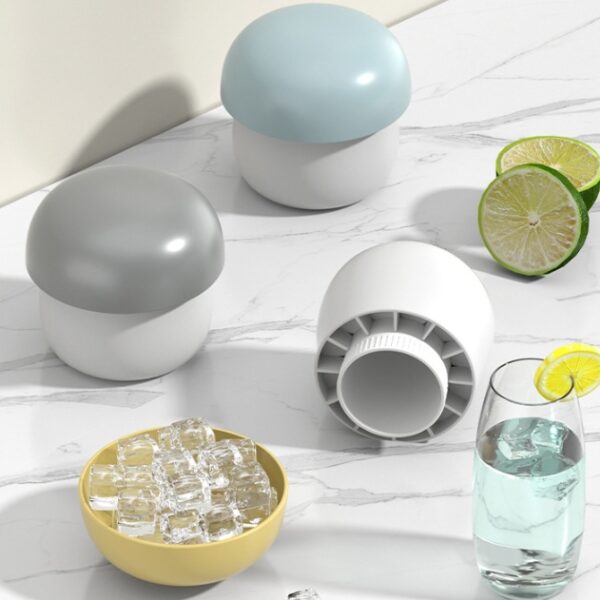 Silicone Mushroom Ice Mold – Easy-Release Ice Cube Maker for Frozen Drinks & Crushed Ice