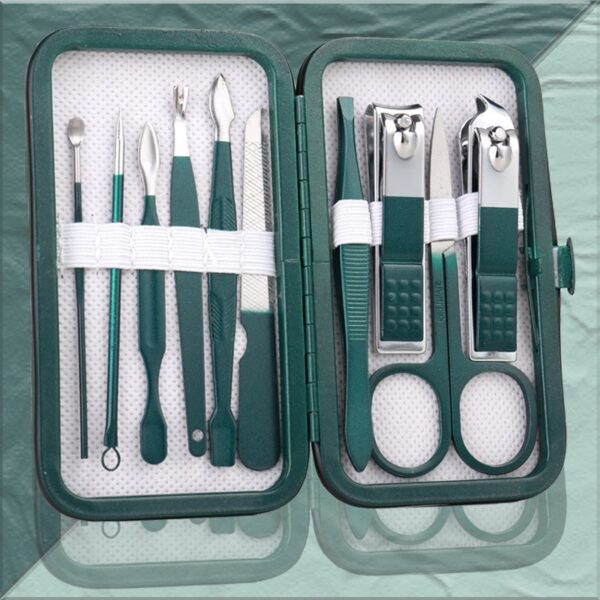 Pedicure & Manicure Tool Set – Nail Clippers with Box for Professional Grooming