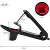 Stainless Steel Cherry Pitter – Handheld Corer Tool with Lock Design for Easy Jam Prep