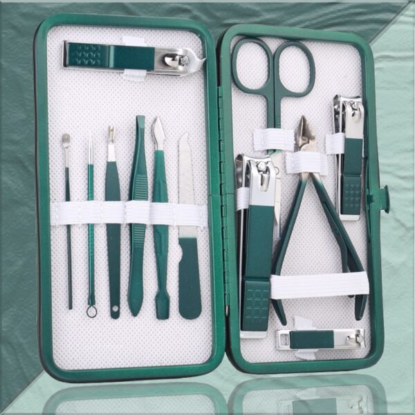 Pedicure & Manicure Tool Set – Nail Clippers with Box for Professional Grooming