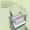 Compact Kitchen Vegetable Slicer – Easy-Cut Design in White for Effortless Meal Prep