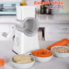 Compact Kitchen Vegetable Slicer – Easy-Cut Design in White for Effortless Meal Prep