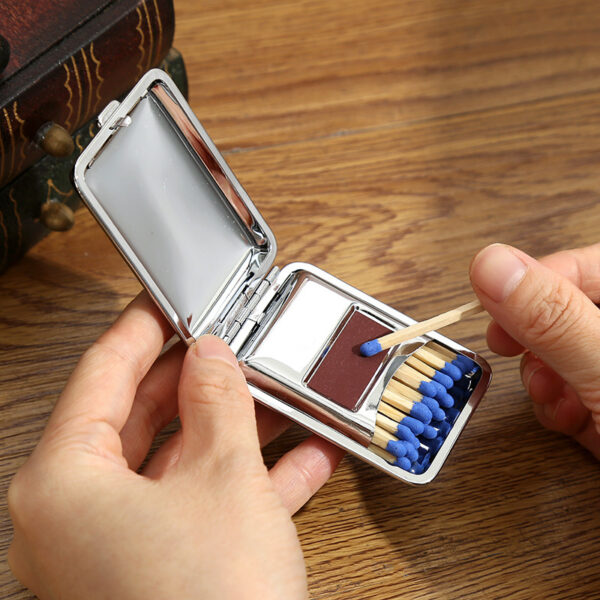 Durable Metal Matchbox – Compact & Stylish Storage for Matches
