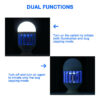 Bug Zapper Light Bulb – Mosquito & Fly Killer Lamp for Indoor/Outdoor Use (E26/E27 Base)