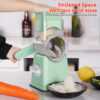 Compact Kitchen Vegetable Slicer – Easy-Cut Design in White for Effortless Meal Prep